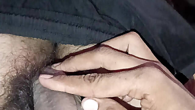First Time Desi Bedroom Handjob Magic by Indian Amateur Couple