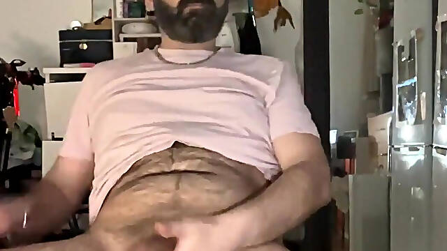 Sitting with Your Legs Open in Front of the Webcam