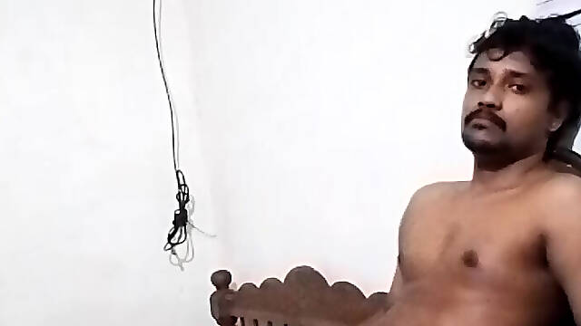 Sexy Indian master bating nude