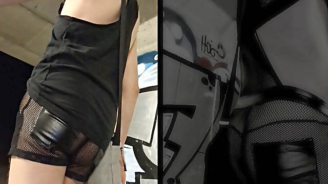 Mesh Rub Overalls - Night Walk