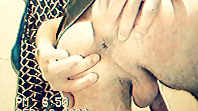 My Hot Retro-Style Cock And Ass On VHS