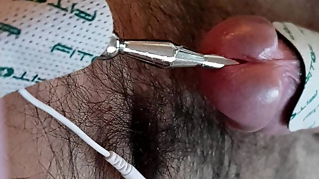 Homemade electro stim urethral toys - Cumpilation