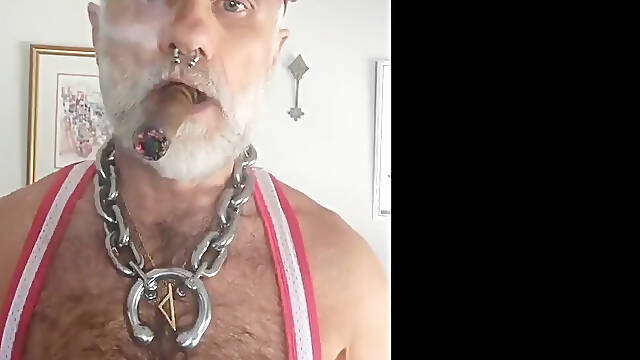 Stepdaddy Lighting His Gar