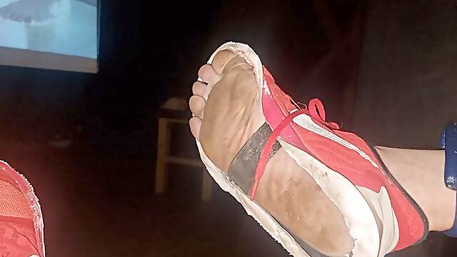 Barefoot Shoe Chastity Footjob HD