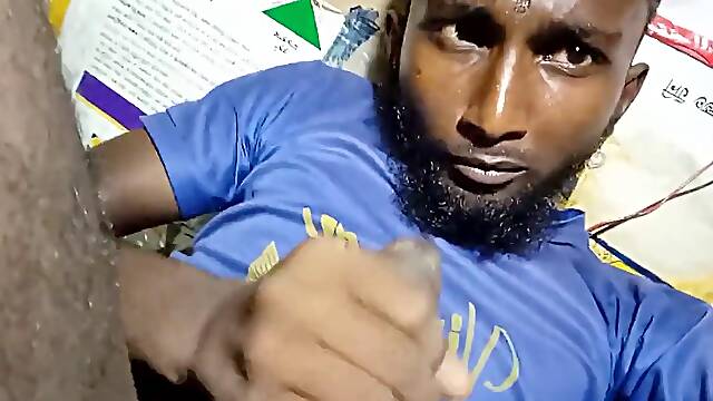 Elderly grandpa from India enjoys passionate gay encounter