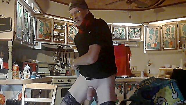 John nobles more pruning cream an faux-cock so much oil